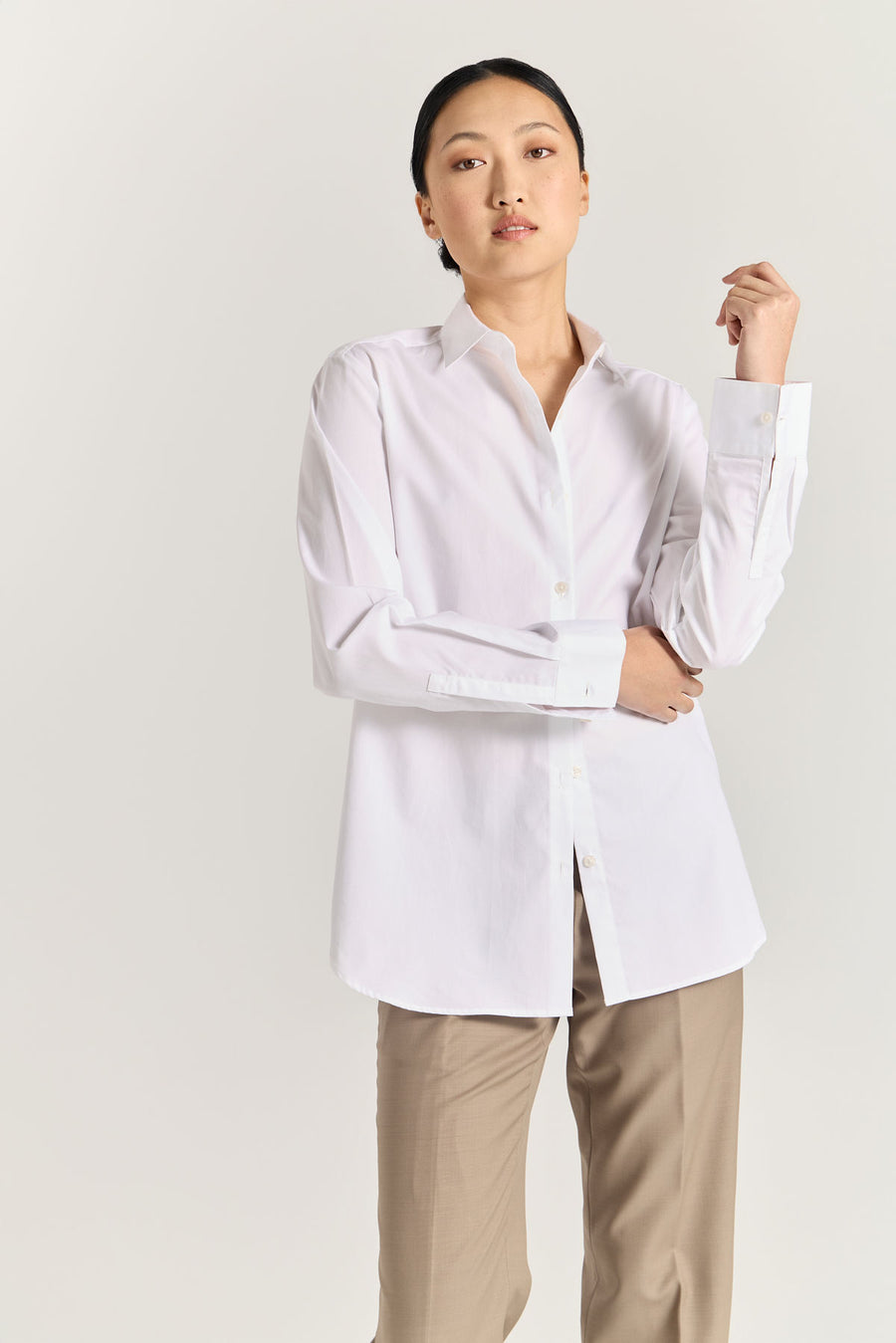 Cotton Shirt - White