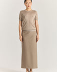 Mia knit - Light Camel