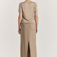 Mia knit - Light Camel