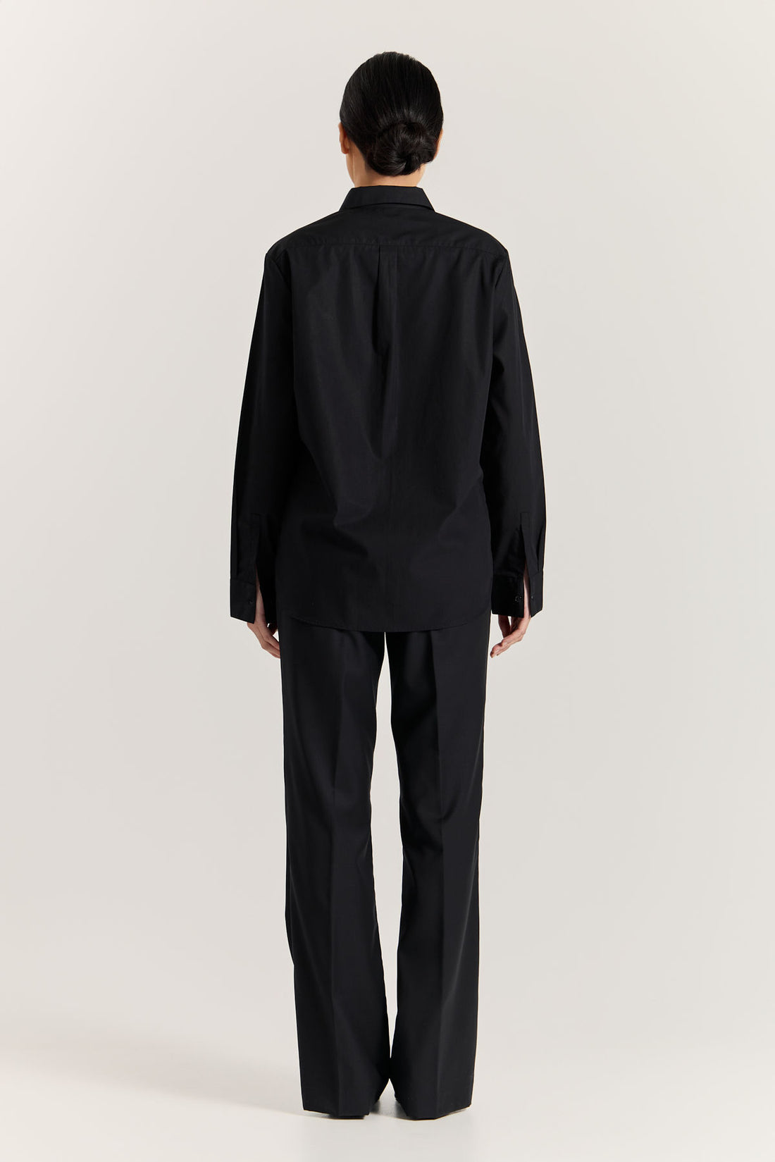 Cotton Shirt - Black