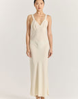 Lia Dress - Cool White
