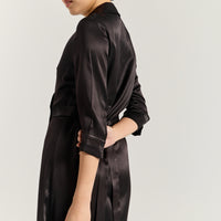 Kora Wrap Dress - Black