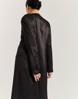 Kora Coat Dress - Black