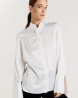 Alta Silk Shirt - White