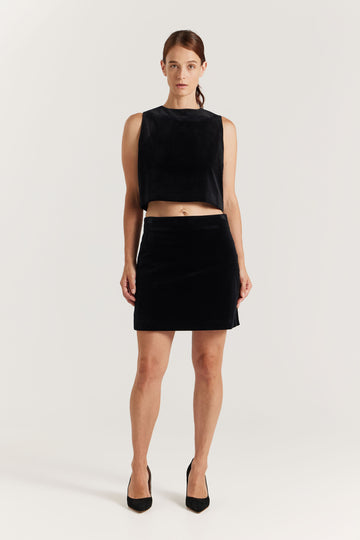 Ava Velvet Skirt