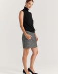 Lemaire Textured Wool Blend Skirt