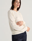 Isla V-neck - Ivory