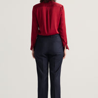 Arcadia Pants - Navy Pinstripe