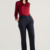 Arcadia Pants - Navy Pinstripe
