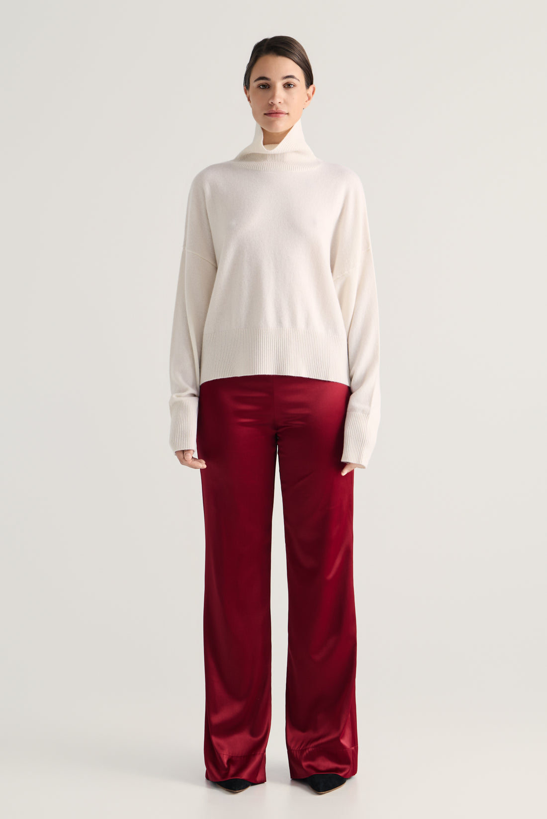 Amara Turtleneck - Ivory