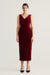 Classic Velvet Dress - Pinot