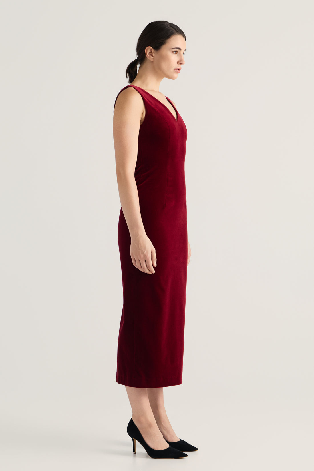 Classic Velvet Dress - Pinot