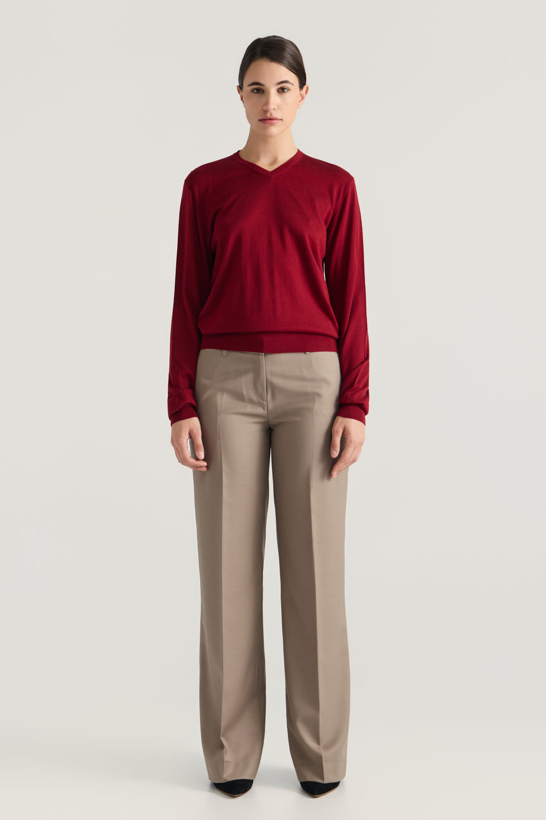 Isla V-neck - Pinot