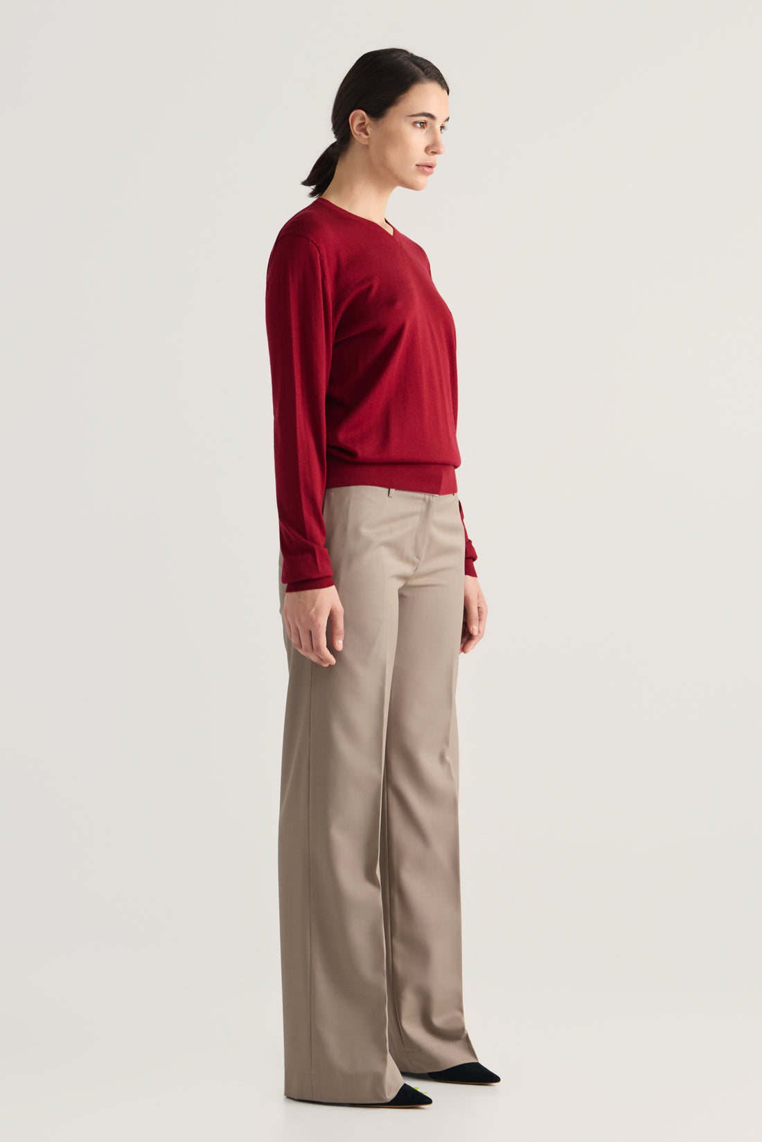 Isla V-neck - Pinot