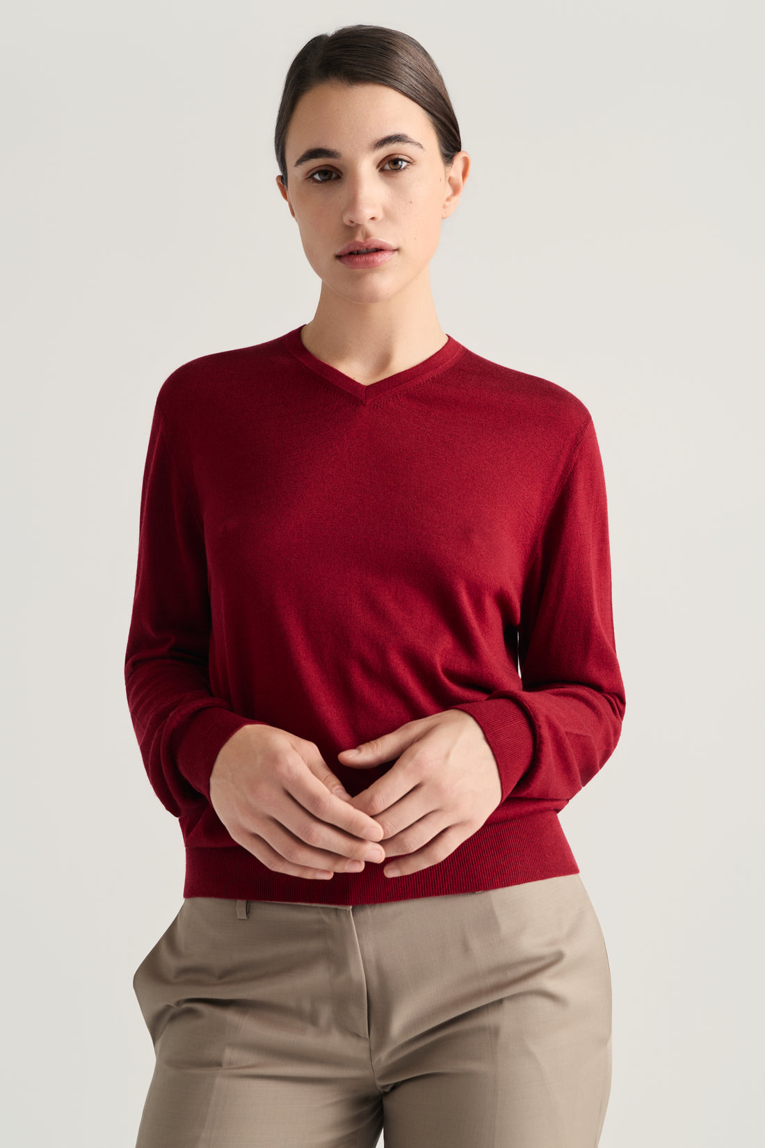 Isla V-neck - Pinot