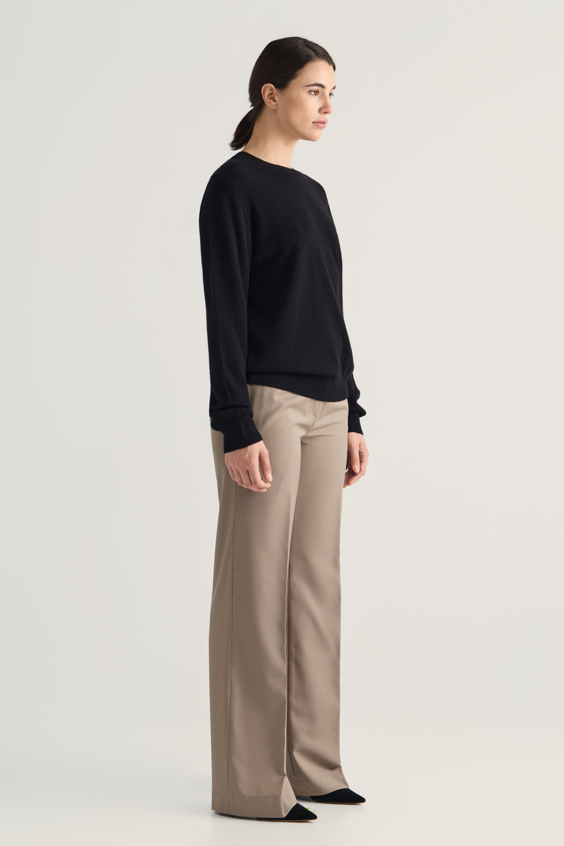 Selin Crew Neck - Black