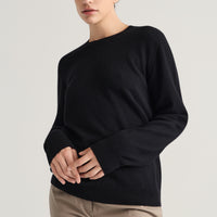 Selin Crew Neck - Black