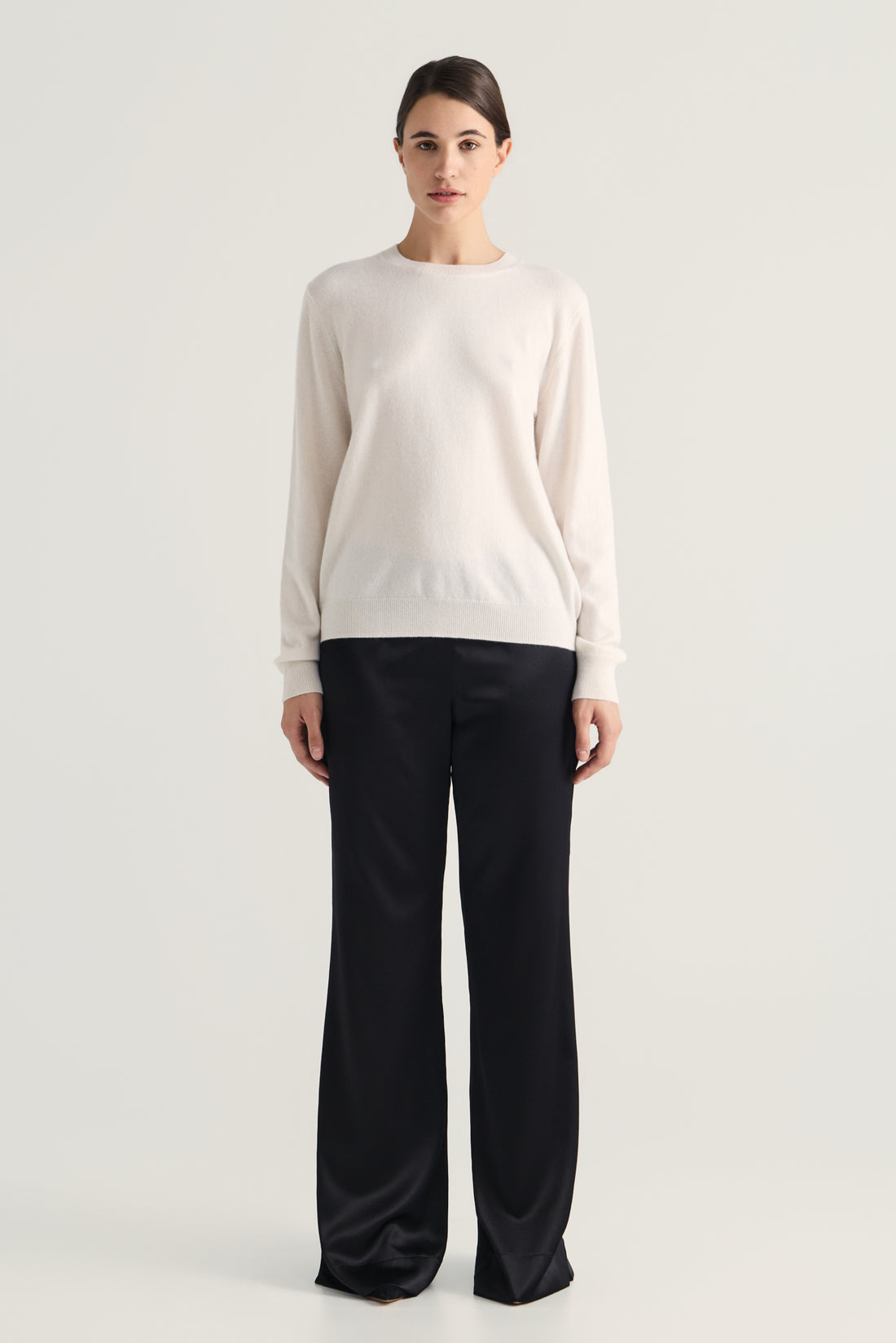Selin Crew Neck - Ivory