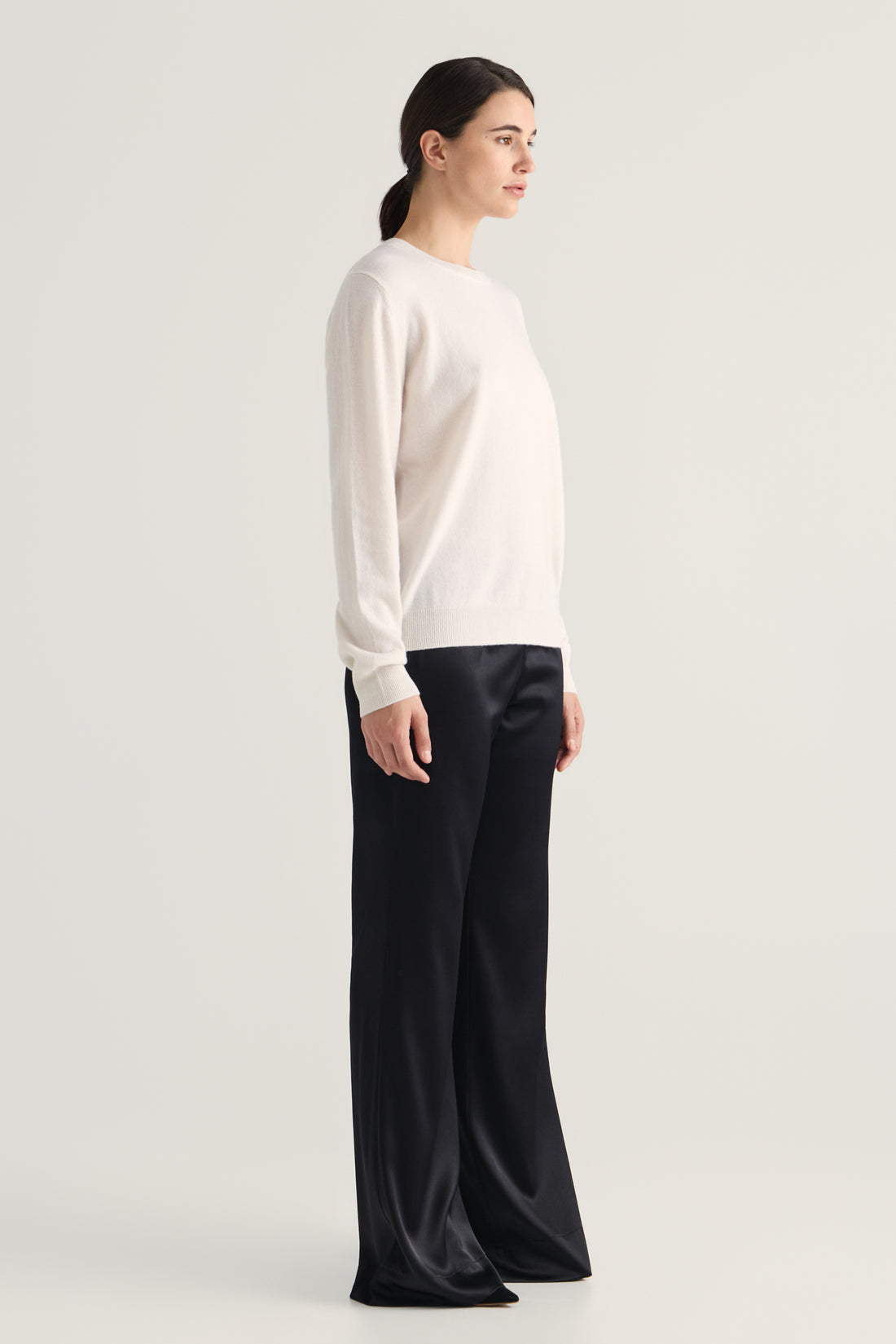 Selin Crew Neck - Ivory