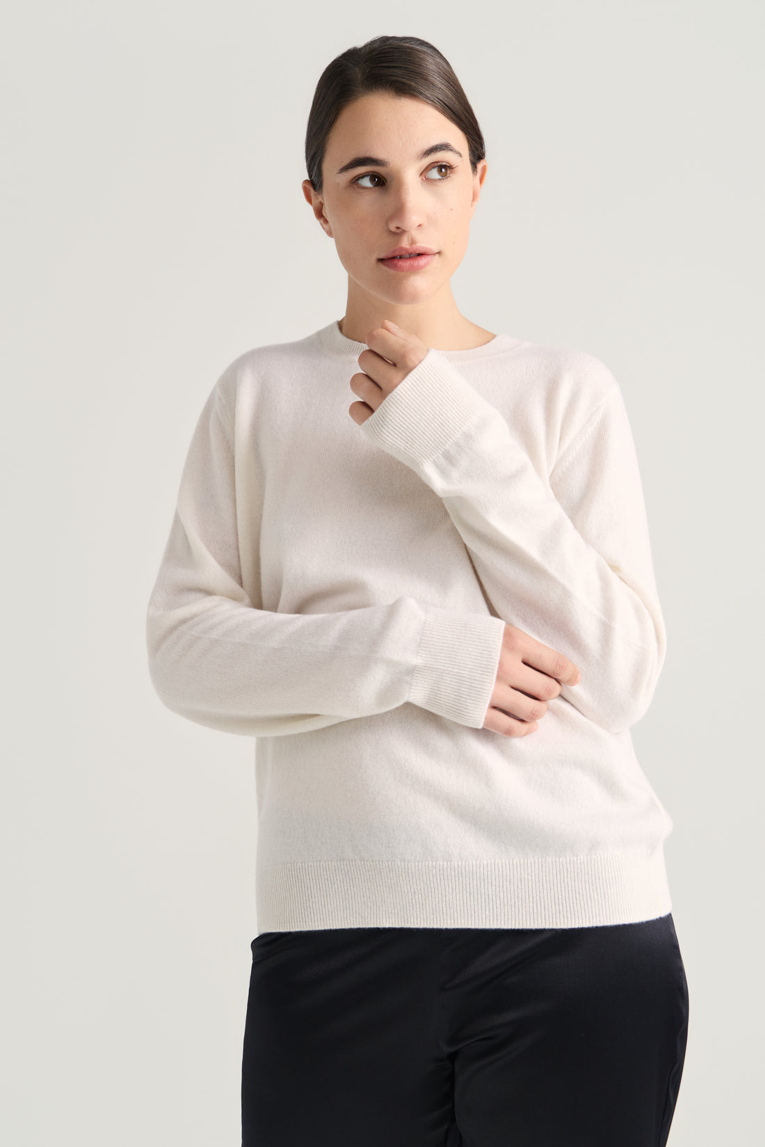 Selin Crew Neck - Ivory