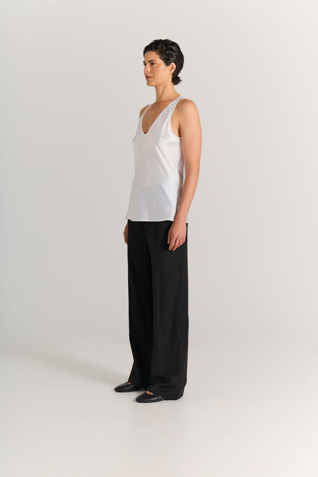 Base Cami - White