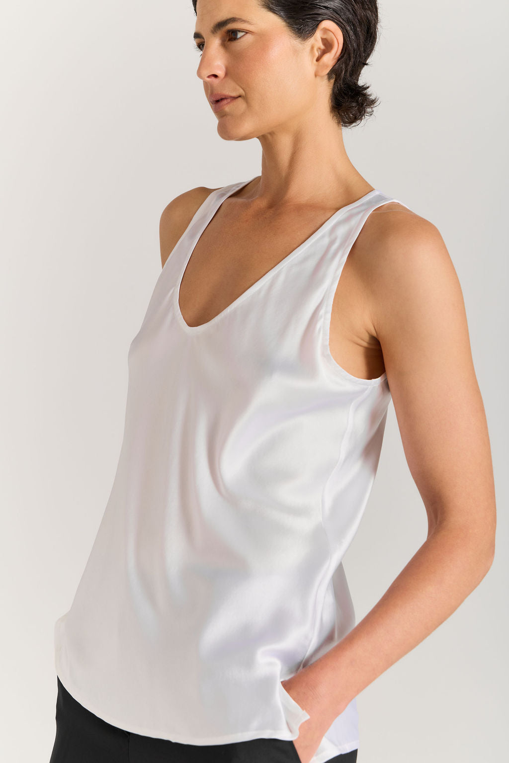 Base Cami - White
