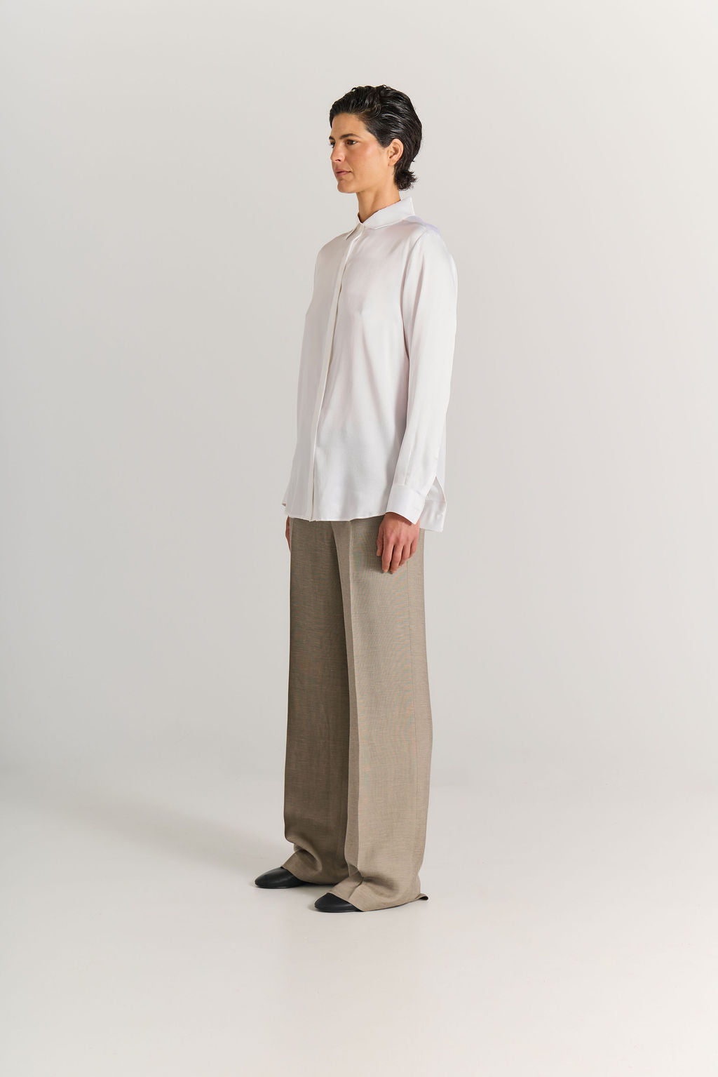 Line Shirt - White