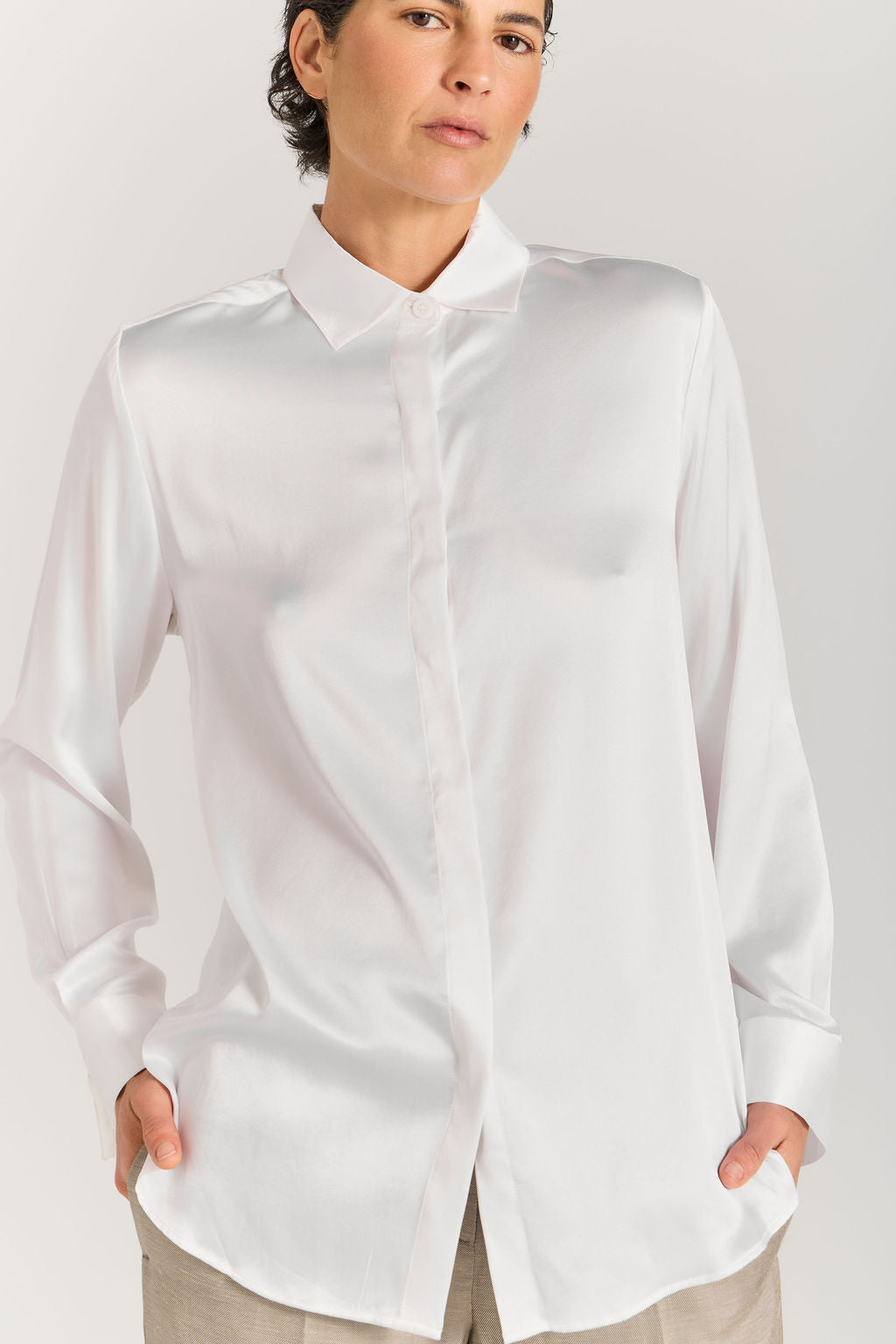 Line Shirt - White