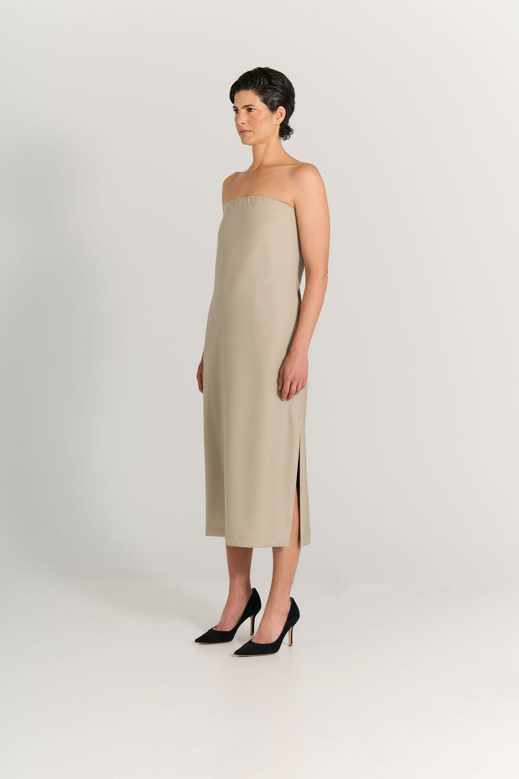 Column Dress - Sage
