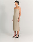 Column Dress - Sage